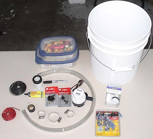 Cheap DIY LIVE BAIT TANK with Bucket Filter 