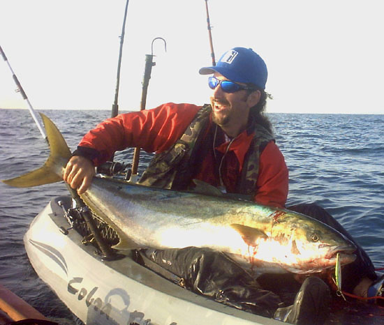 Wintertime Kayak Fishing for the Trifecta: Yellowtail, White Seabass, and  Halibut