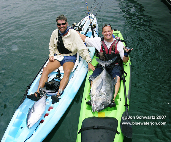 Kayak fishing Hawaii