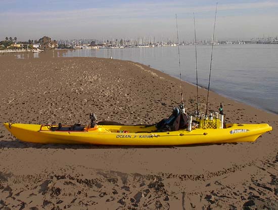 Rigged Fishing Kayaks